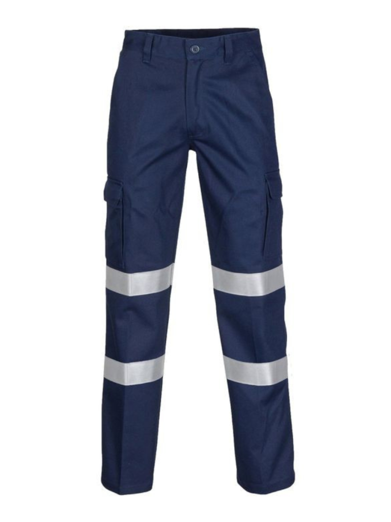 Dark Blue And Silver Safety Work Pant Manufactured By The Scrub Leading Safety Pants Manufacturer The Scrub Uniforms.