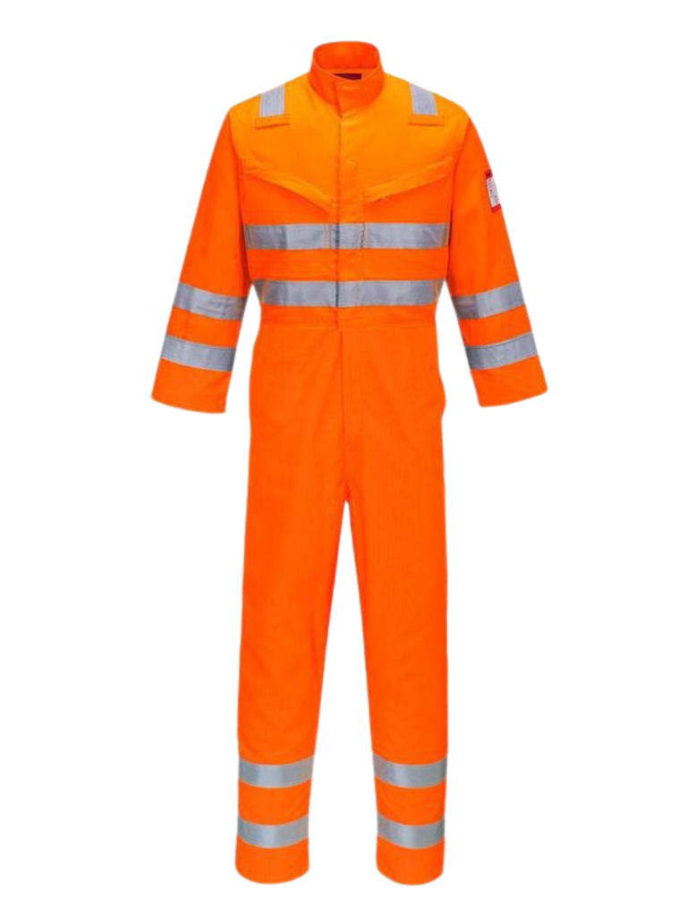 Dark Orange Color Premium Men Safety Cover All Manufactured By The Leading Safety Coveralls Manufacturer And Supplier In Pakistan, The Scrub Uniforms.
