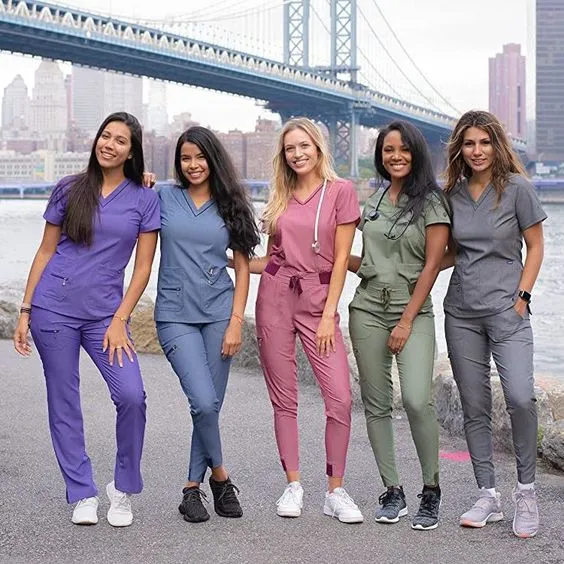 Personalized Bulk Jogger Scrubs l Comfort Meets Style in Modern Medical Wear