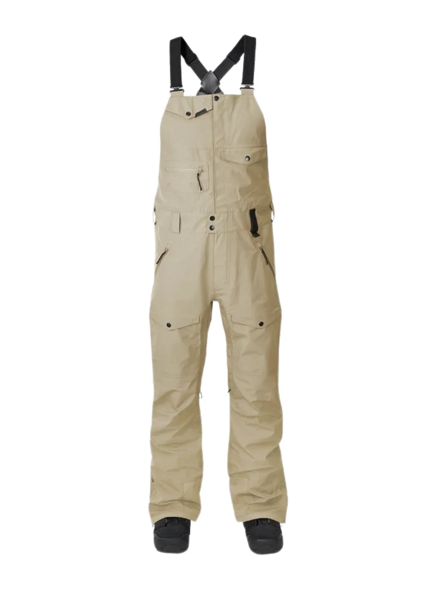 Top Quality Brown Bib Pant Manufactured By The Scrub Uniforms.